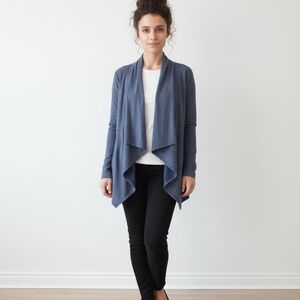 Stylish Blue Women's Cardigan